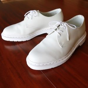 Dr. Martens All-white 1461 Mono oxford shoes